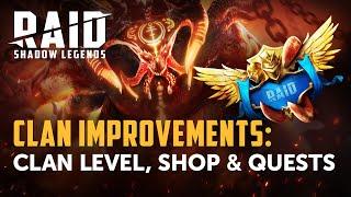 RAID: Shadow Legends | Clan Improvements