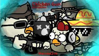 Chicken Gun Animation [ Shooting Animation & gift for Youtuber Friends! ] _ Little blood warning _