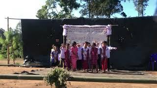 Adorable Karenni IDPs kids dancing Karenni song ️
