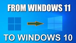 How to Upgrade Windows 11 to Windows 10 and NOT LOSE Your Microsoft License\Step by Step