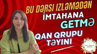 Qan qruplarının təyini