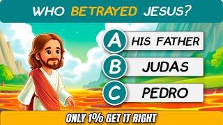 The Ultimate JESUS BIBLE QUIZ  | 30 questions you don't know how to answer 