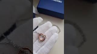 Кулон Swarovski Infinity Heart оригинал