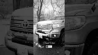 It’s Time To Grind! #tundra #truck #snow #weather