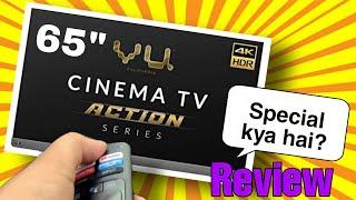 Vu cinema tv 65 Inch 4k tv review |Action series| 65LX | 2022 |