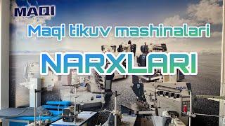 Maqi kompanyasining barcha turdagi tikuv mashinalari narxlari bilan tanishamiz. +998981001010