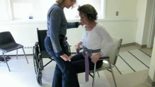 How to do a Assisted Stand Pivot Transfer