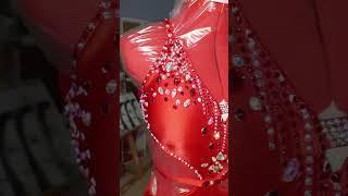 Leopard STRASS sparkles #rhinestones #latindress #ballroomdress #ballroomdancers