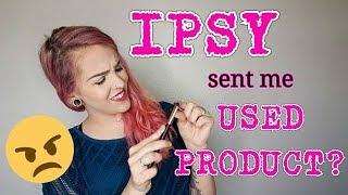 Did Ipsy give me USED PRODUCT?! | Savannah Marie