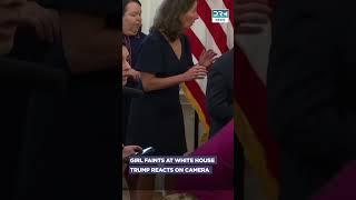 Trump Briefing Disrupted as Guest Suddenly Collapses | DRM News | AC1B