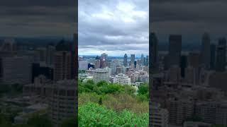 Best spot for goal views of Montreal #montreal #explorequebec #travelcontent #dametravel