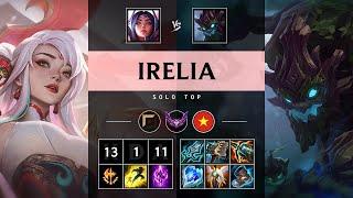 Irelia Top vs Maokai: Triple Kill, Legendary - VN Master Patch 14.24