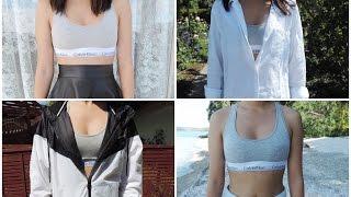 How I Style : Calvin Klein Bralette - 4 ways | judysreviews