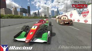 MCQUEEN CHASES MATER | REMAKE | iRACING