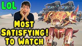 LOL! MOST SATISFYING WR EVER! War Robots Gauss Volt Hawk Gameplay