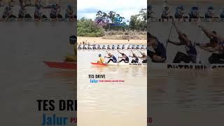 LOMBA PERAHU BESAR & PANJANG.JALUR PUTRI BUNGSU SIALANG PUAKO.#pacujalur2025 #longboat #kuansing