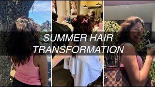 SUMMER HAIR TRANSFORMATION FT.  ANISHA