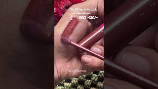 Elle 18 liquid lipstick #lipstick #brownlipstick #affordablemakeup #affordablelipstick