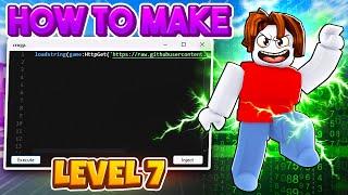 How To Make Your Own ROBLOX EXECUTOR | EASY TUTORIAL! | Level 7 | *Working 2024* 