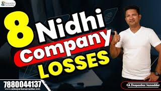 8 Reasons NIDHI COMPANY LOSS || Finance Expert || Profit Formulas || CA. Deepankar Samaddar