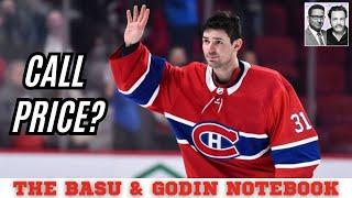 Will Carey Price be named to the Hall of Fame in his first year? | The Basu and Godin Notebook