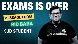 A Message from RIO Baba  For all B.com final Sem student