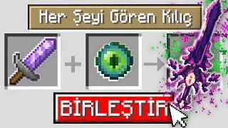 Minecraft'ta EŞYALARI BİRLEŞTİREBİLİYORUM!