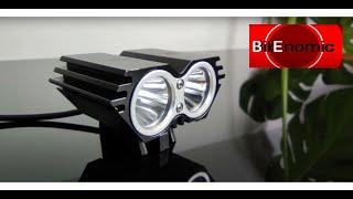 BikEnomic: 5000 lm  ultrabright LED bicycle Lights review