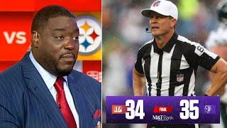 The refs gifted the Ravens win - Damien Woody on No-Call on 2-pt conversion cost Bengals lose 35-34