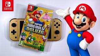 New Super Mario Bros. U Deluxe on Nintendo Switch Lite (MAR10 DAY)