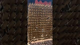 Textile Paper Cone Making Process #papercraft #textilepapercone #shorts #factory