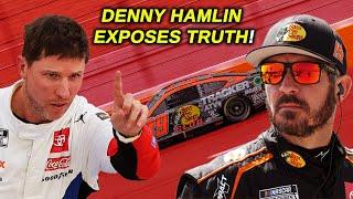 Denny Hamlin Just EXPOSED the Truth About Martin Truex Jr.’s Retirement!