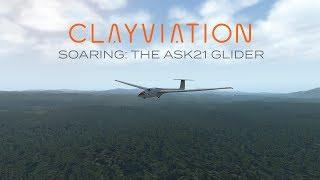 X-Plane 11: Soaring With The ASK21 Glider