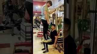 #Jd vlog  leg workout total weight 120 KG ￼