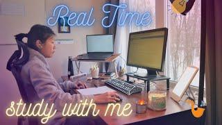 5-HOUR Study With Me [Muted Jazz Ambiance] 45/15 Pomodoro