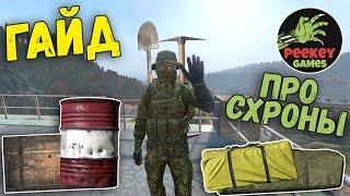 ГАЙД "всё про Схроны" в DayZ для новичков