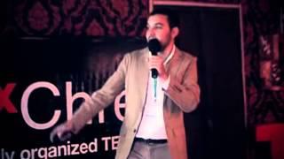 The art of X poster: Mehdi Dib at TEDxChrea