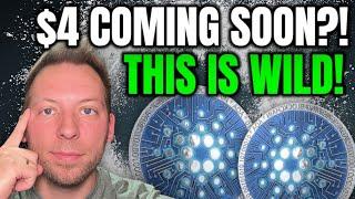 CARDANO - $4 ADA COMING SOONER THAN YOU THINK!!! THIS IS WILD!