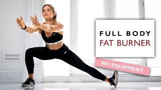 INTENSE 12 MINUTE-FULL BODY FAT BURNER//No Equipment// Jessica Webb