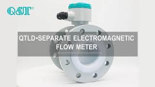 Q&T Separate Magnetic Flow Meter Video