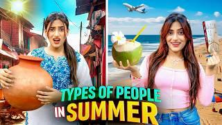 Types Of People In Summers | SAMREEN ALI
