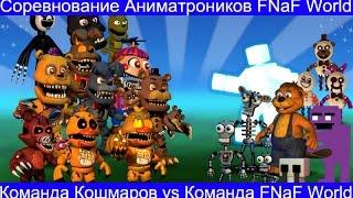 Соревнование аниматроников - ФИНАЛ - Кошмары и FNaF world