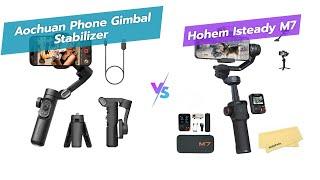  Gimbal Showdown: AOCHUAN vs hohem iSteady M7! 