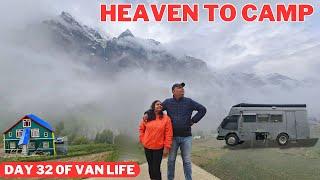 Ep 462/ Found this Heavenly place to park Camper Van in front of Glacier | 5 Months living in a Van