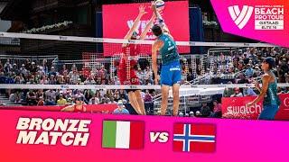 Cottafava/Nicolai vs. Mol, A./Sørum, C. - Bronze Match Highlights | Gstaad 2024 #BeachProTour