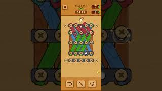 Woodle - Wood Screw Puzzle Level 107 | GAME Walkthrough