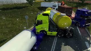 ETS2MP Crash Compilation #2 (Funny moments)