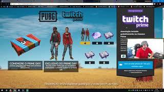 Resgatando Skin PUBG Battlegrounds | Twitch Prime | TUTORIAL