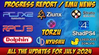 Progress Report/Emulation News July 2024 - PCSX2 / RPCS3 / ShadPS4 / Dolphin / Strato / LLS / Ziunx