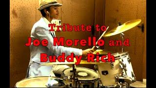 Jazz Drum Solo dedicated to Joe Morello and Buddy Rich